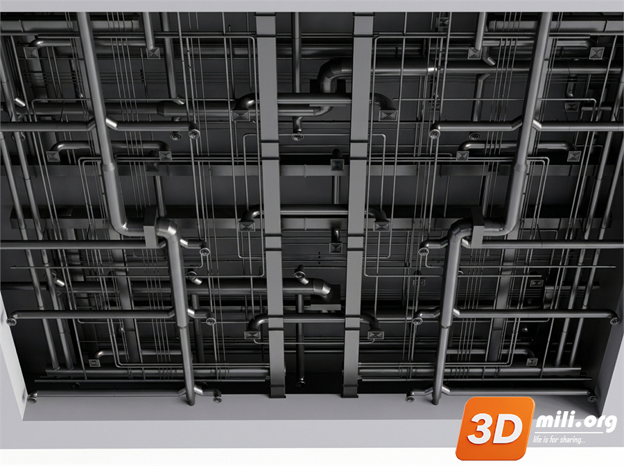 Ceiling Decoration Skp Files